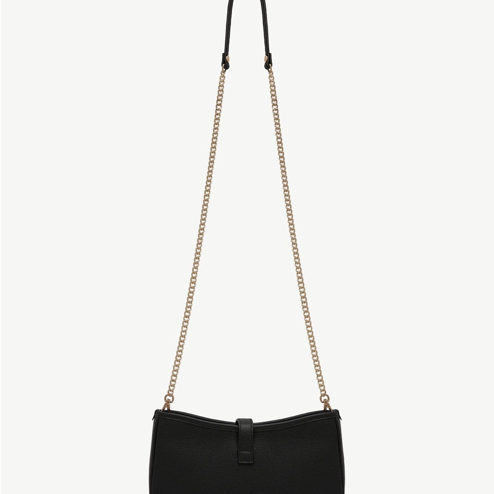 Strathberry Black Clutch with Gold Accent - Picture 3 of 3